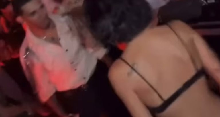 Zeynep Bastık Baran Mengüç ile dans etti, sevgilisi gülerek izledi
